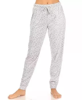 Женские пижамные брюки для бега на шнурке Tahari, серый