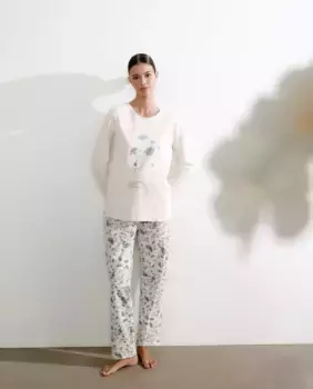 Женские пижамные брюки nfasis, белый