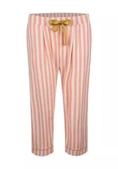 Женские пижамные брюки с галстуком-бабочкой, длина 7/8 SHORT STORIES, цвет Peach Amber