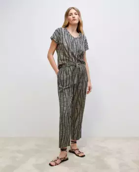 Женские пижамные брюки с принтом Woman El Corte Ingls, черный