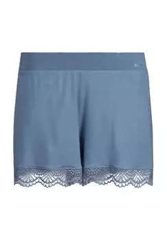 Женские пижамные шорты с эластичной резинкой на талии Every Night In Mix & Match SKINY, цвет S336 Faded Denim Blue