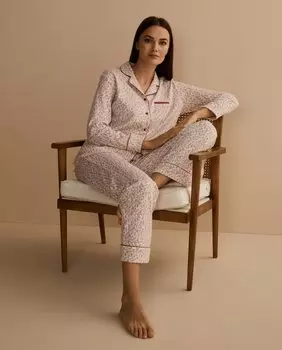 Женские пижамы с принтом nfasis