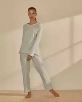 Женские пижамы со звездами nfasis, синий