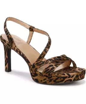 Женские платформенные босоножки Abby с открытым квадратным мысом Naturalizer, мультиколор