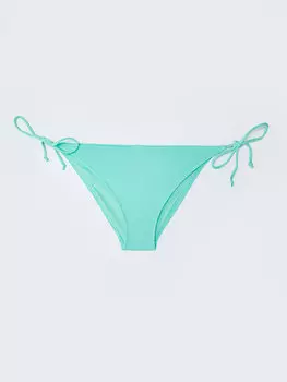 Женские плавки бикини без принта LCW ECO, вода зеленая