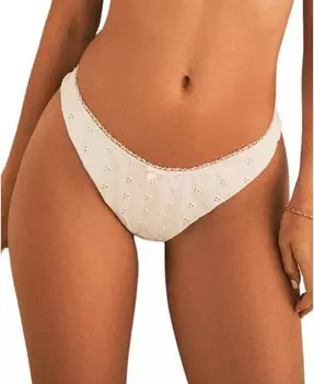 Женские плавки бикини Everly Cheeky Dippin' Daisy's, белый