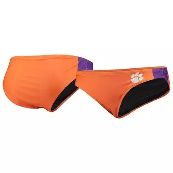 Женские плавки бикини с надписью FOCO Orange Clemson Tigers
