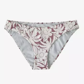 Женские плавки бикини с наногрипом Patagonia, цвет Abundance: Evening Mauve