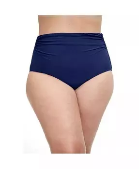 Женские плавки бикини с высокой талией Tutti Frutti Profile by Gottex, синий