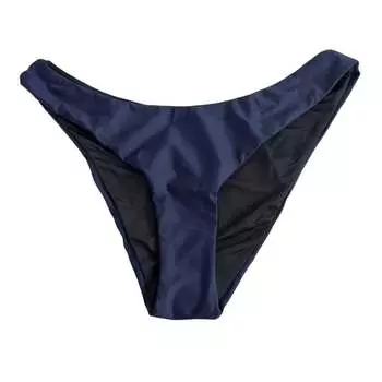 Женские плавки бикини с закругленной талией в темно-синем цвете J.Crew