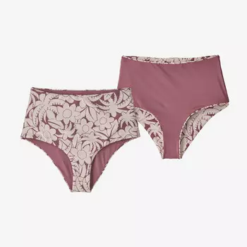 Женские плавки бикини-слайдер Sunrise Patagonia, цвет Abundance: Evening Mauve