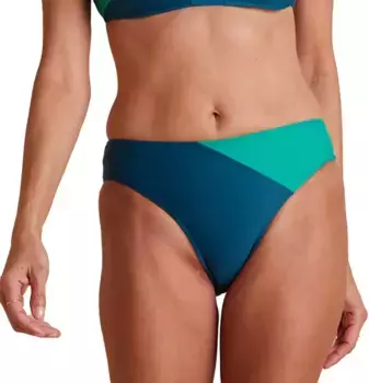 Женские плавки бикини со средней посадкой Summersalt, цвет Seaglass/Seaweed