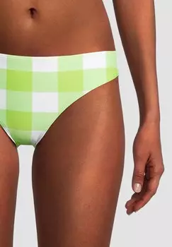 Женские плавки бикини в клетку Manguun, цвет Aop Print Minerale