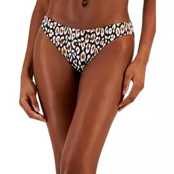 Женские плавки-хипстеры с изображением животных, раздельные Tommy Bahama, черный