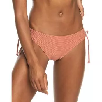 Женские плавки с металлическими завязками по бокам, раздельные Roxy, цвет cedar wood