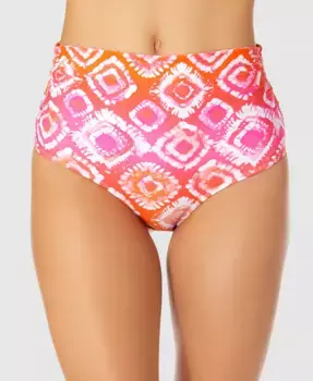 Женские плавки-шаровары с эффектом тай-дай Foulard Convertible Bottom Anne Cole, мультиколор