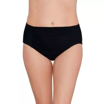 Женские плавки со сборками по центру Bal Harbour, черный