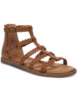 Женские плетеные сандалии-гладиаторы Camelia из искусственной кожи Zodiac