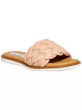 Женские плетеные сандалии Paislee с открытым носком Steve Madden, красный