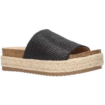 Женские плетеные сандалии Satara Slip On Slide Bella Vita, цвет black woven