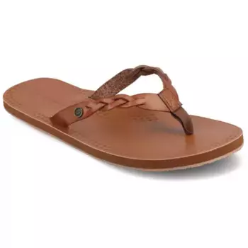 Женские плетеные сандалии-шлёпанцы Tomi с удобным плетением Journee, коричневый