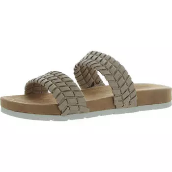 Женские плетеные сандалии-слайды Thankful Cliffs by White Mountain, цвет beige/smooth