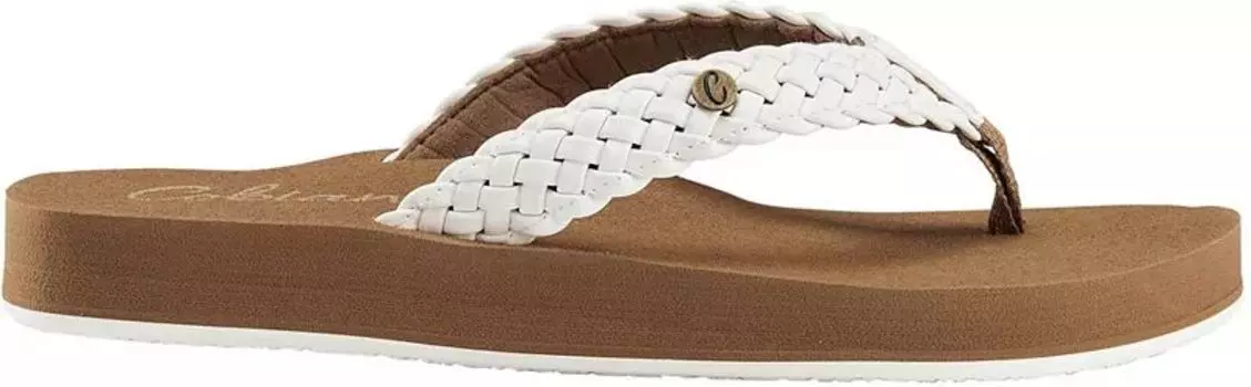 Женские плетеные шлепанцы Cobian, белый