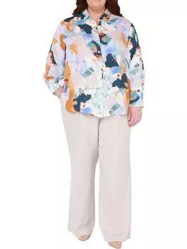 Женские плиссированные брюки с высокой посадкой и широкими штанинами Black Tape, цвет medium tan