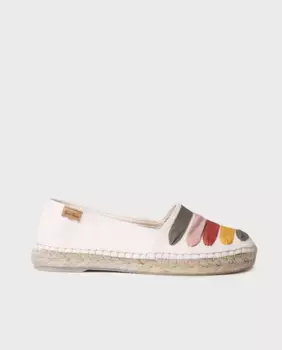 Женские плоские эспадрильи из ткани с лентами Toni Pons, многоцветный