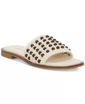 Женские плоские сандалии Gidya с бисером Lucky Brand, белый