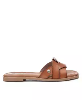 Женские плоские сандалии Refresh Collection XTI, коричневый/бежевый