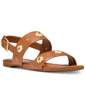 Женские плоские сандалии Spade Flower с шипами kate spade new york, коричневый