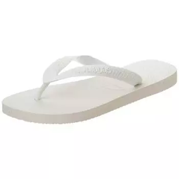 Женские плоские шлепанцы Havaianas, белый