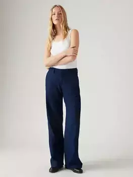 Женские плотничные брюки levi's wellthread, цвет Blue Willow - Dark Wash