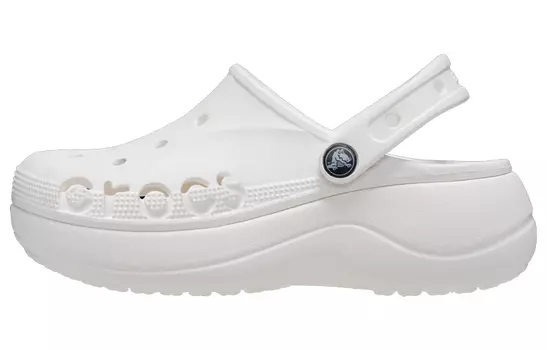 Сандалии Crocs Classic Baya Platform Slide 'White' Women's