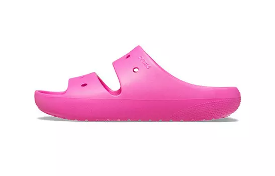 Женские пляжные сандалии Crocs, Berry Color