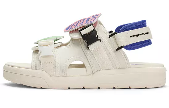 Женские пляжные сандалии Kappa, Heron feather white/blue-violet-024