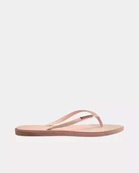 Женские пляжные шлепанцы Slim Point Havaianas, розовый