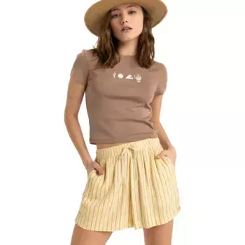 Женские пляжные шорты Lekeitio Break Roxy, белый