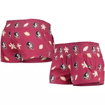 Женские пляжные шорты Wes & Willy Garnet Florida State Seminoles