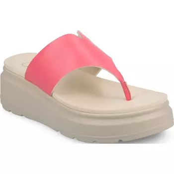 Женские пляжные тапочки на танкетке Journee, coral