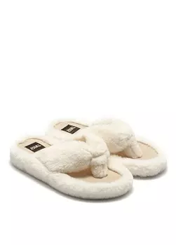 Женские плюшевые домашние тапочки Twigy