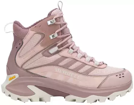 Женские походные ботинки Merrell Moab Speed 2 Mid водонепроницаемые, цвет Adobe Rose