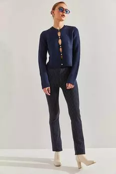 Женские полосатые брюки палаццо SHADE