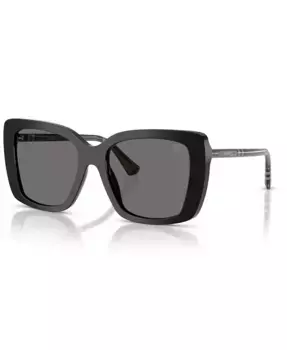 Женские поляризационные солнцезащитные очки, BE4456 Burberry, черный