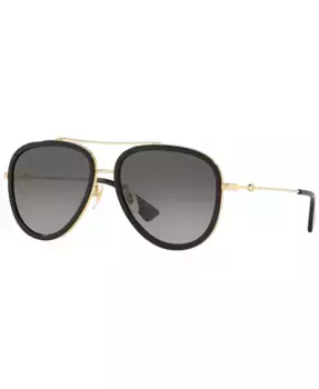 Женские поляризационные солнцезащитные очки, GG0062S Gucci, черный