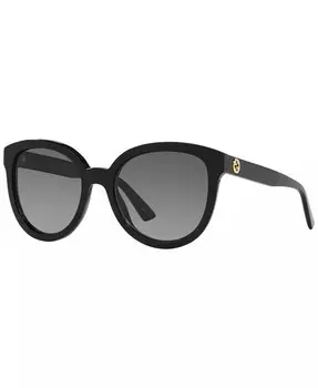 Женские поляризационные солнцезащитные очки, градиент GG1315S Gucci, черный