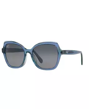 Женские поляризационные солнцезащитные очки, Mamane MJ000739 Maui Jim, синий