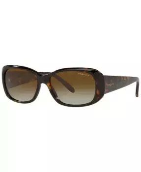 Женские поляризационные солнцезащитные очки Vogue, модель VO2606S 55 Vogue Eyewear, коричневый