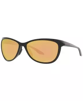 Женские поляризованные солнцезащитные очки, OO9222 Pasque 60 Oakley, черный